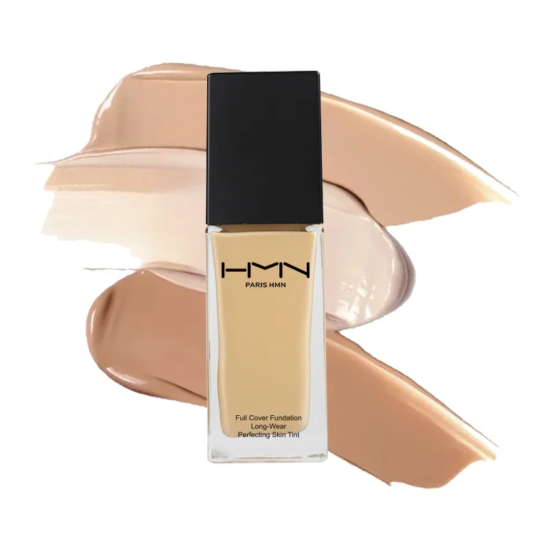 

HMN Liquid Concealer Foundation Professional Full Coverage Makeup Skin Care Liquid Foundation