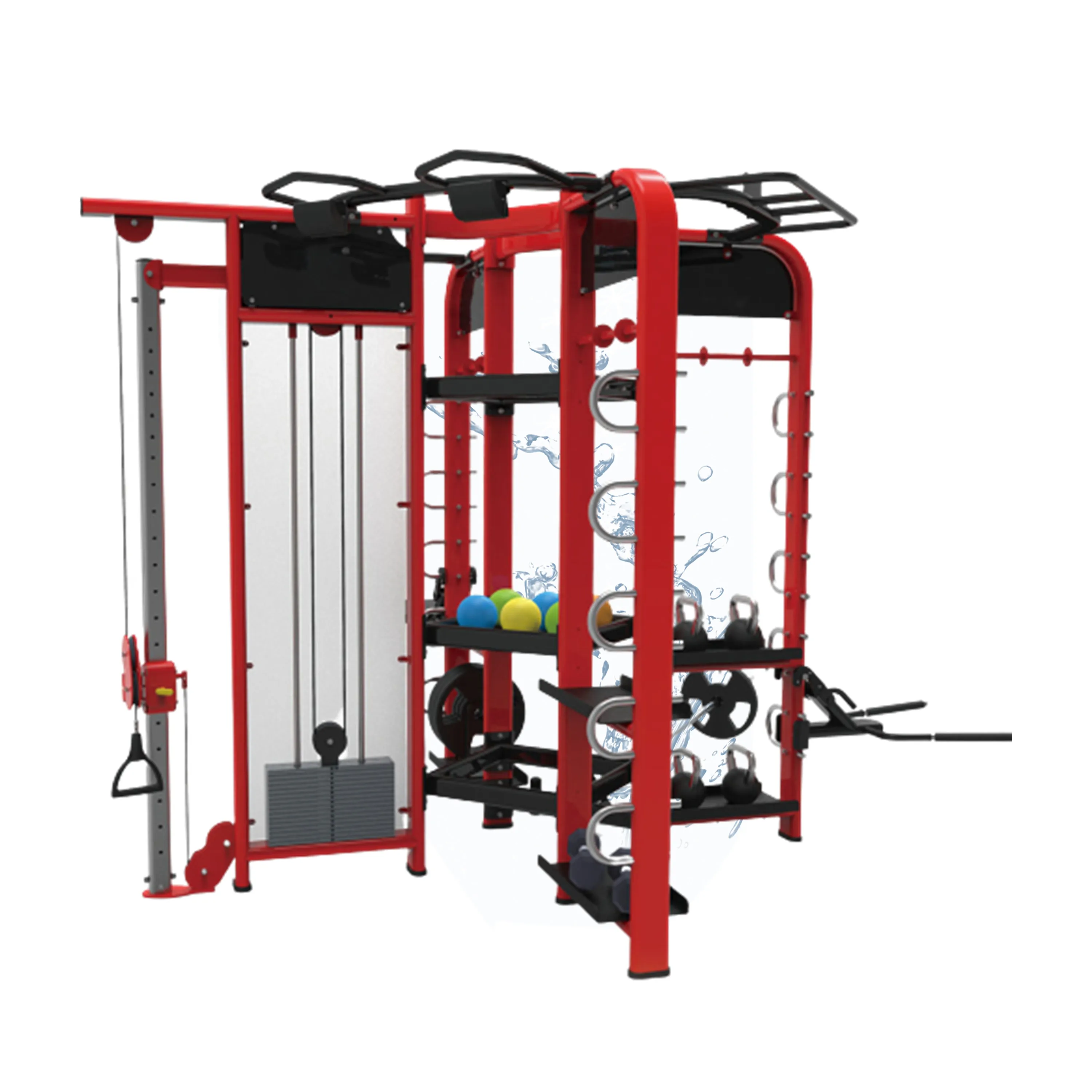 

Factory direct sale Commercial Fit Cross 360 Team Trainer Fitness Equipment Manufacturer Multi Gym Equipment, Customized color