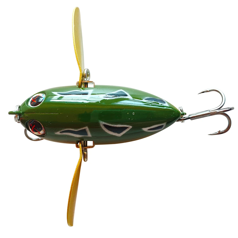 

NewBility 6cm 12.5g Topwater Wobbler Fishing Lure Floating Bionic Cicada Wings Artificial Hard Plastic Bait
