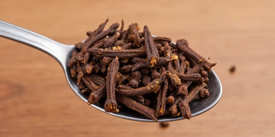 Gewürzglas mit ganzen Nelken