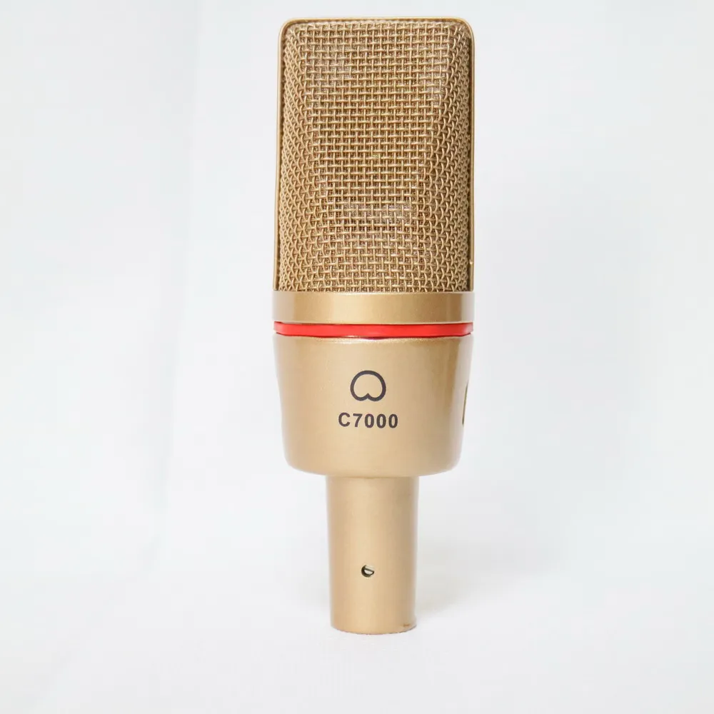 

High-End C7000 Large Diaphragm Recording Studio Condenser Microphone Live Stage Concert Streaming 48V Phantom XLR Microfones Mic