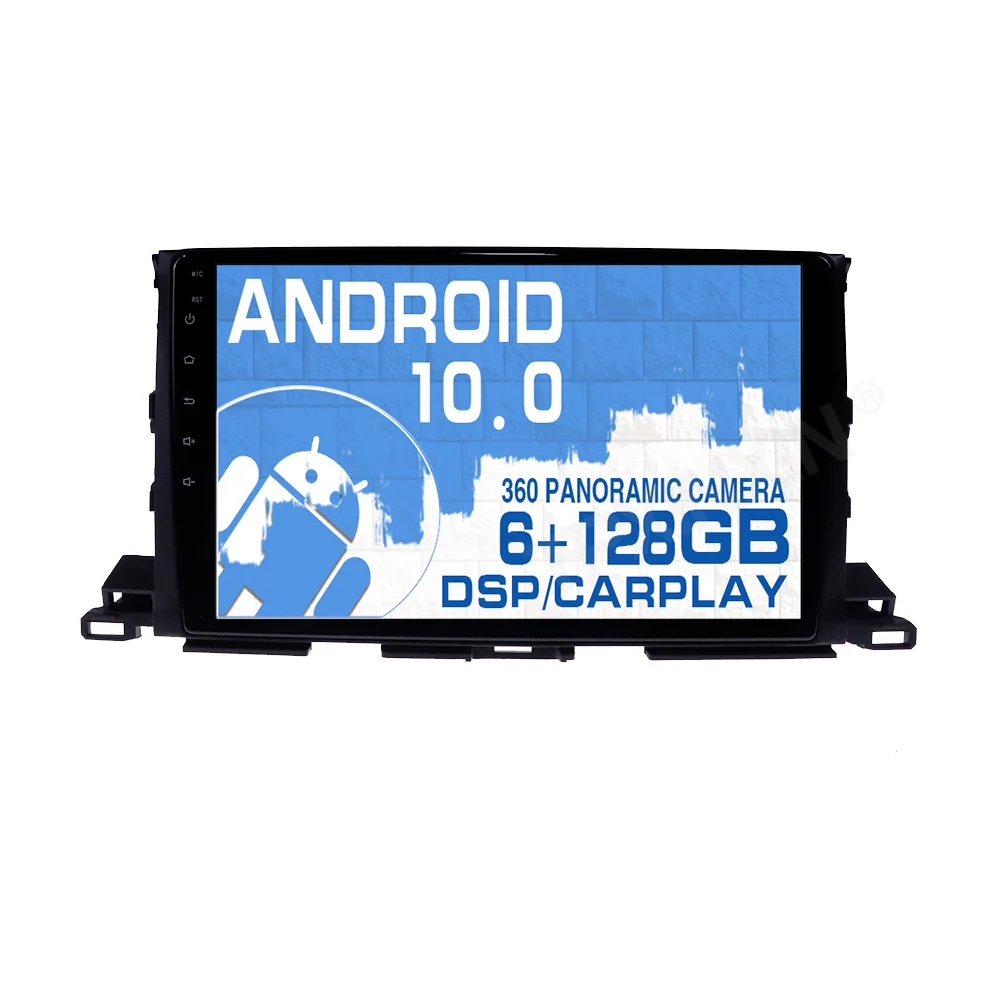 

DPS Android Multimedia Player For Toyota Highlander 2013 - 18 GPS Navigation Car Carplay Auto Audio Radio Stereo Head Unit 128G