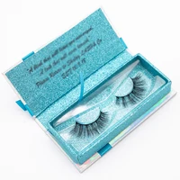

Own Brand 3D silk Lashes Private Label mink lash box handmade custom packaging 3d silk eyelashes vendor
