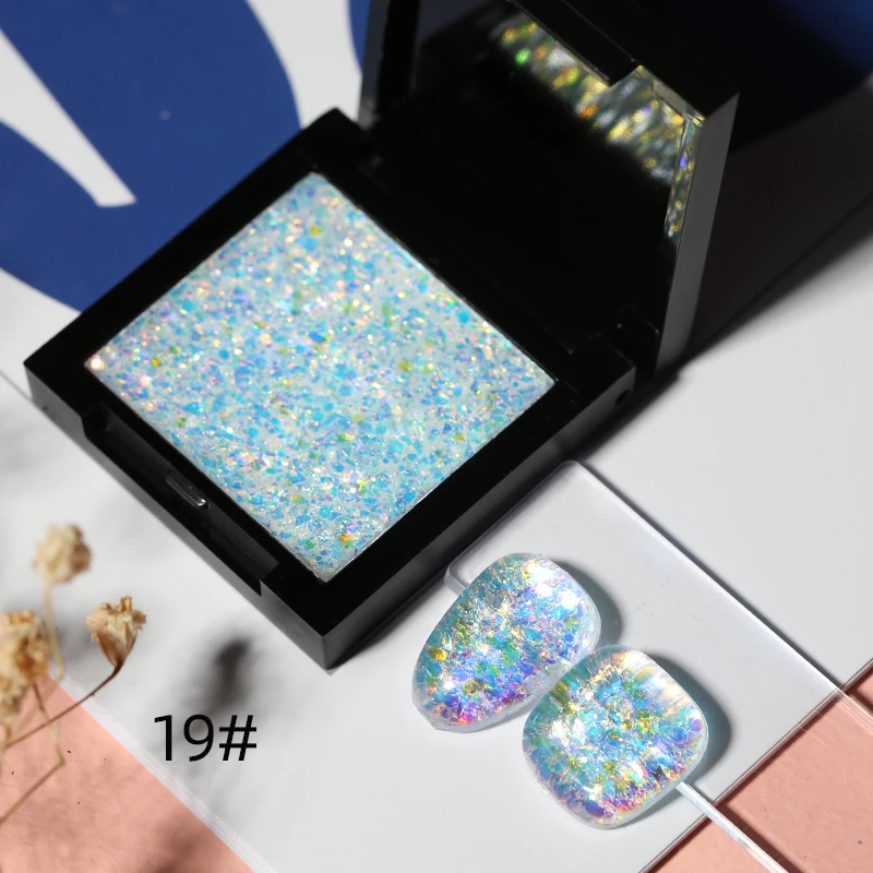 

free samples wholesale 5g 36 colors solid sequins glitter uv led gel nail polish