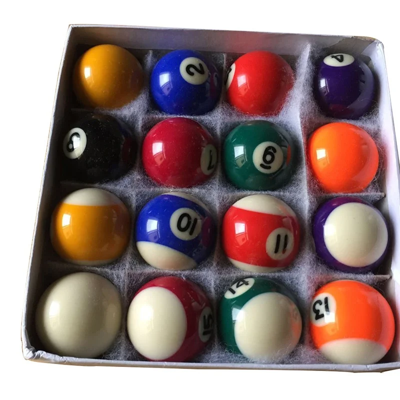 

promotion billiard table kids gift tabletop pool ball set, Difference color