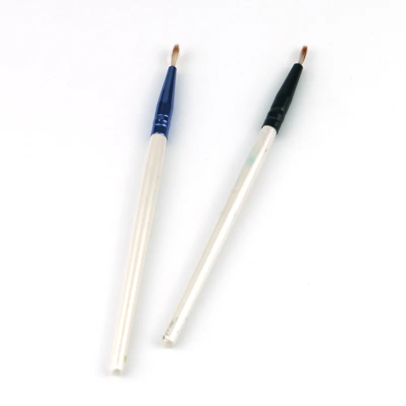 

Private Label Neon Glow pastel Color Make up Eyeliner Eye shadow Thin Tip Brushes For Liner, Different color