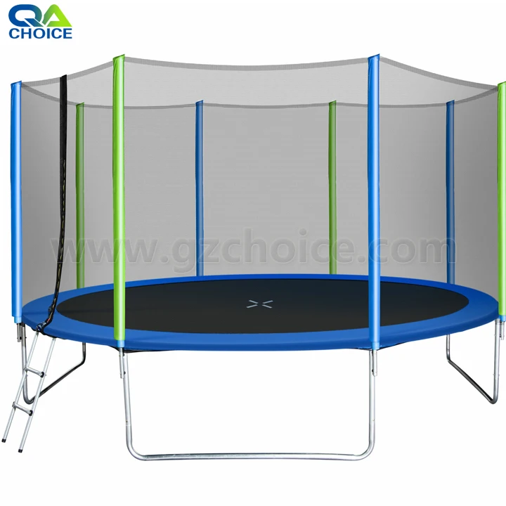 

Portable 10ft Jumping Trampoline With Safety Net Basketball Hoop For Kids Jumping Bed Trampoline With Ladder, As the picture/customized color