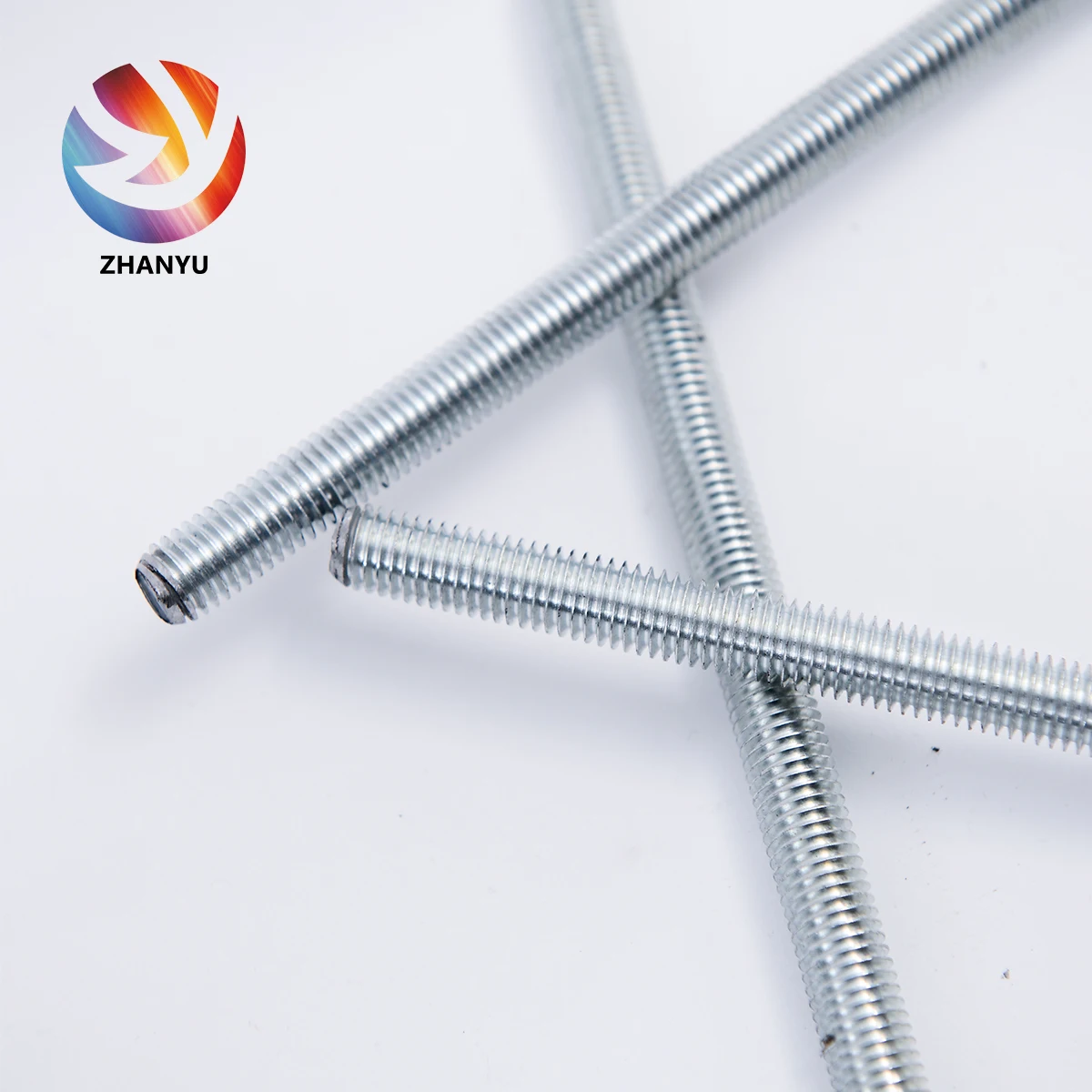 
China Manufacturer DIN975/976 standard galvanized carbon steel thread rod 
