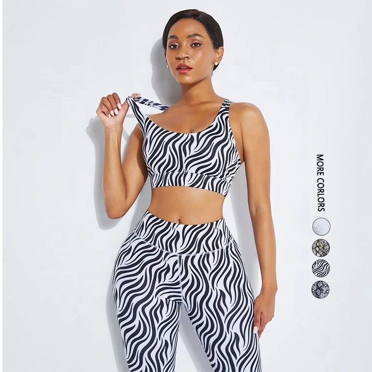 

Multiple Colors Outdoors Fitness Wears Women Sports Tops Womens Activewear Yoga Wear Set