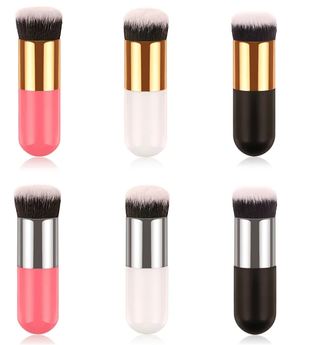 

Multi-function Mini Rounded Single Powder Foundation Brush Portable Loose Powder Brush