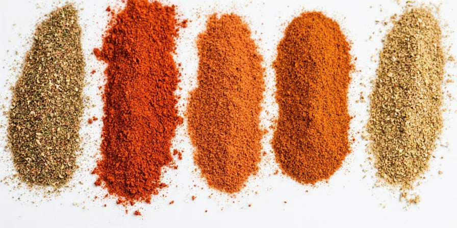 Happy cook holding spices