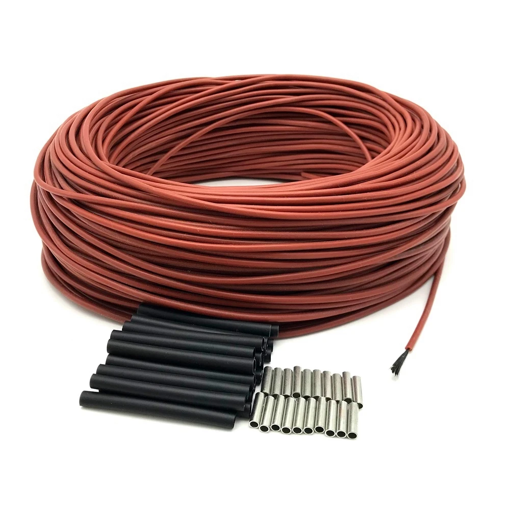 

Low Cost Carbon Warm Floor Cable Carbon Fiber Heating Wire Electric Hotline New Infrared Heating Cable