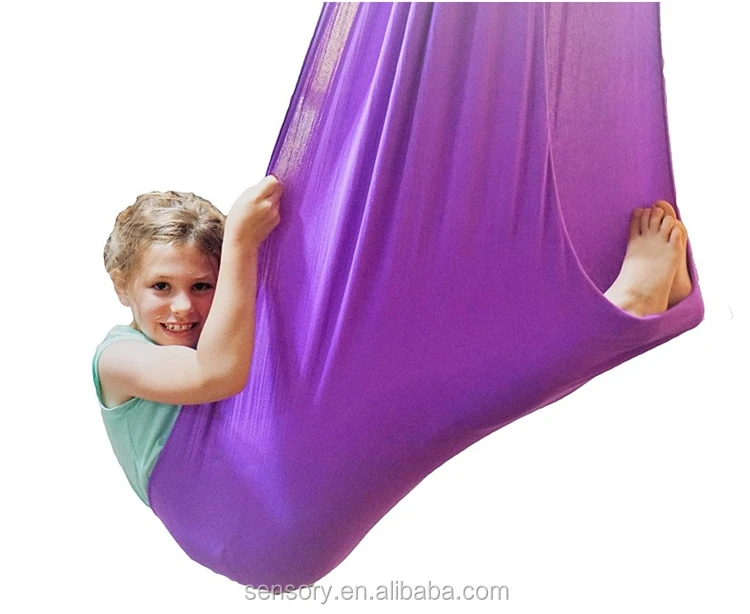 

Support sample silky feeling nylon lycra raindrop yoga sensory swing uk with special needs autism kids children adults, Contact us for color card or custom print