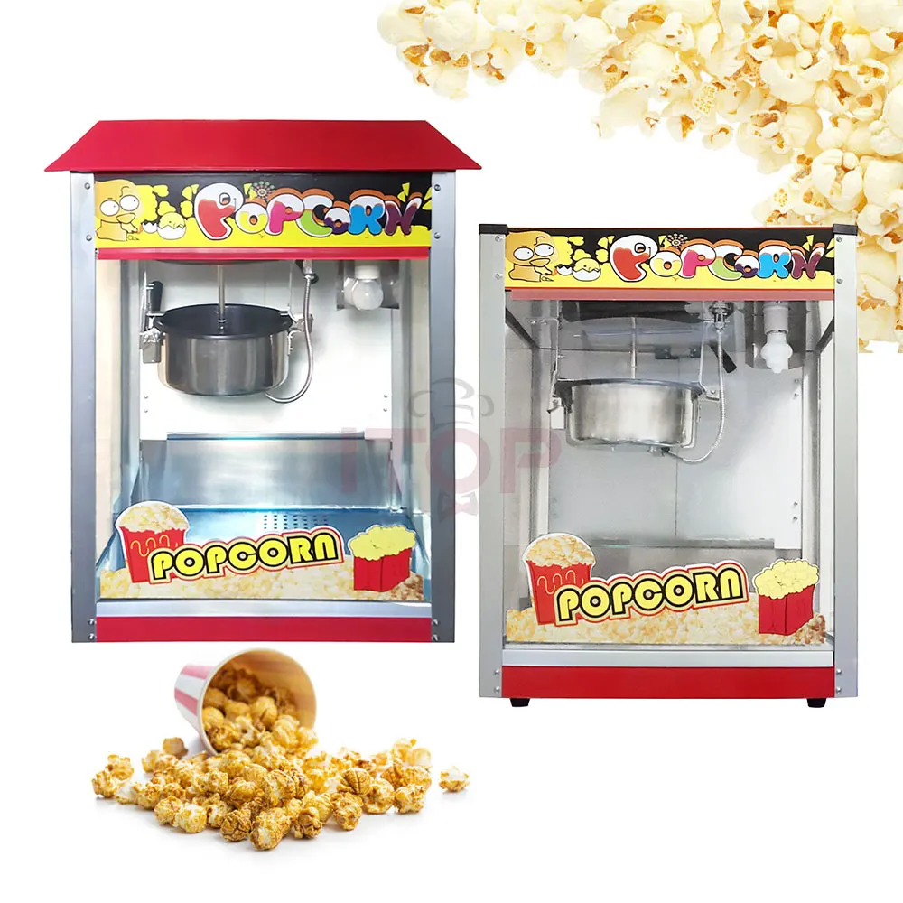 

China Popcorn Machine Prices Wholesale Air Popcorn Maker Roof 1400W Electrical Ball With Aluminum Popcorn Pot