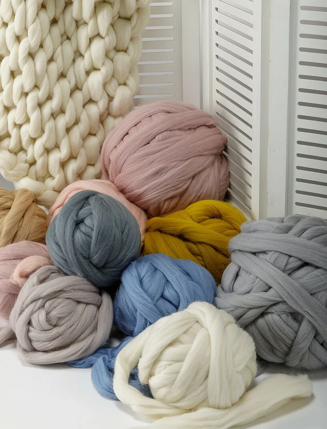 Wool yarn