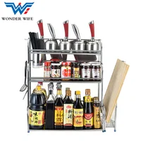

Metal Iron Hanging Home Kitchen Organizer Spice Rack