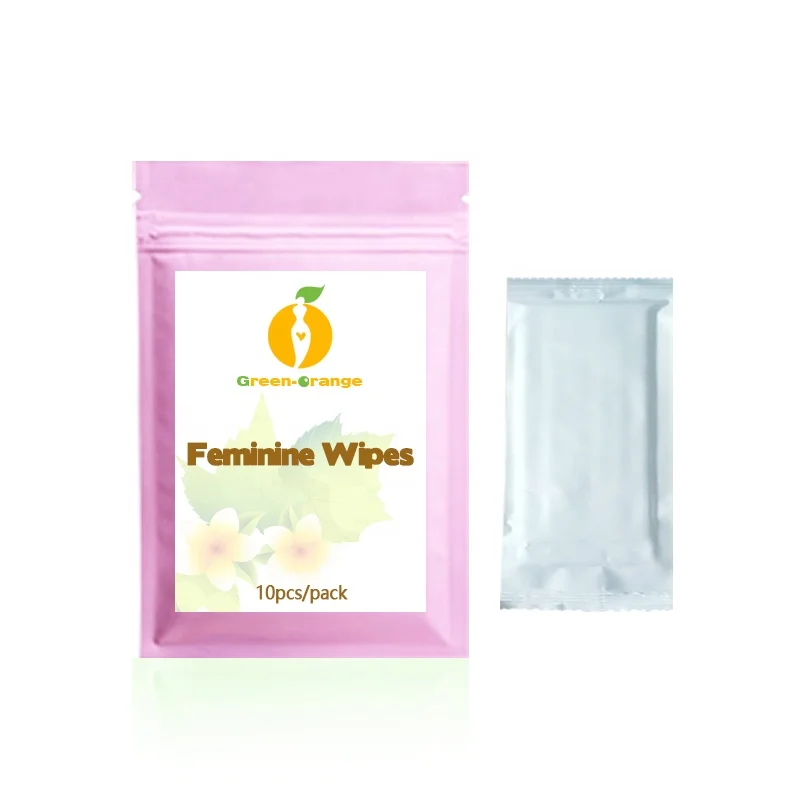 

Private label pure natural herbs individually wrapped organic cleaning vaginal intimate care feminine yoni wet wipes
