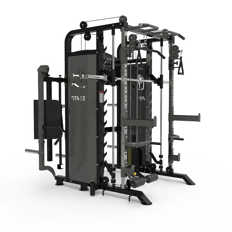 

Gym equipment body building multi-functional trainer Smith machine squat rack home gym for sale DY-9000