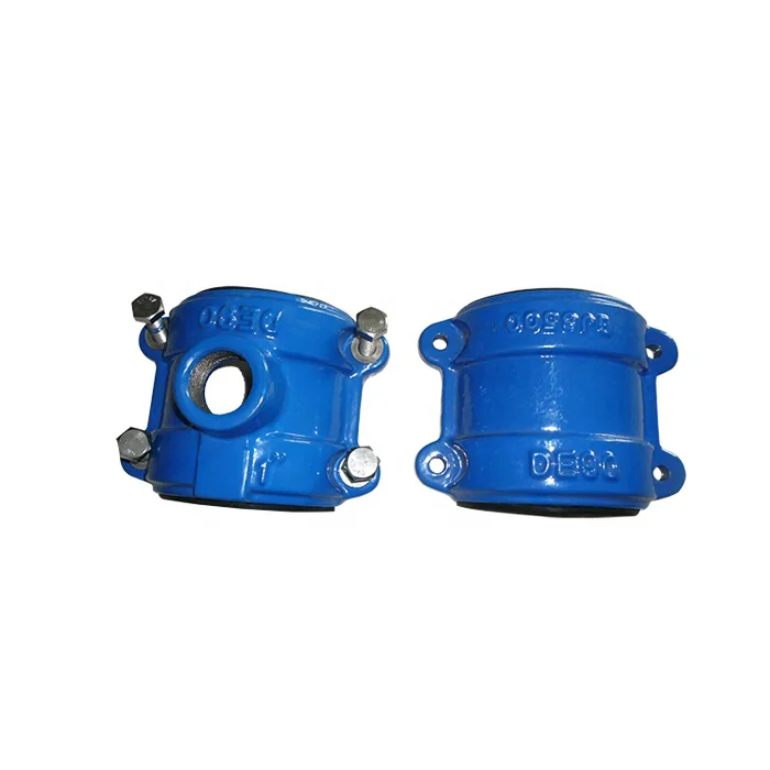 Factory PVC water pipe ductile iron di saddle clamps for steel pipe