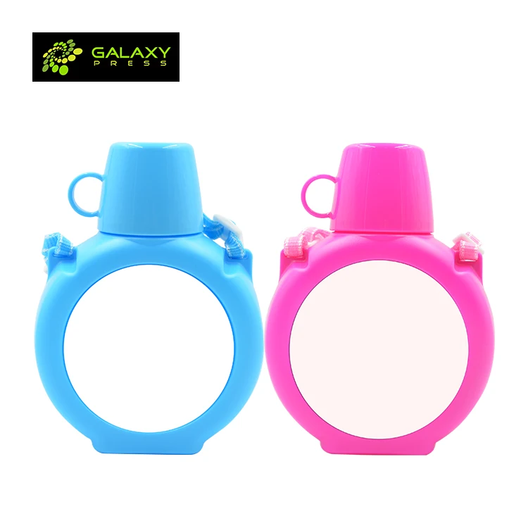 

Hot Selling Sublimation Blank Kids Water Bottle with Big Volume, Pink and blue