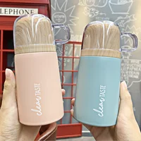 

UCHOME Mini 200ml And 350ml Fashion Wood Grain Lid Frosted Stainless Steel Vacuum Flask For Children