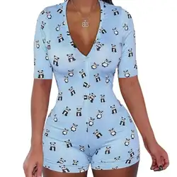 Hot Sale Custom Printed Pajamas Onesie Pijamas Adu