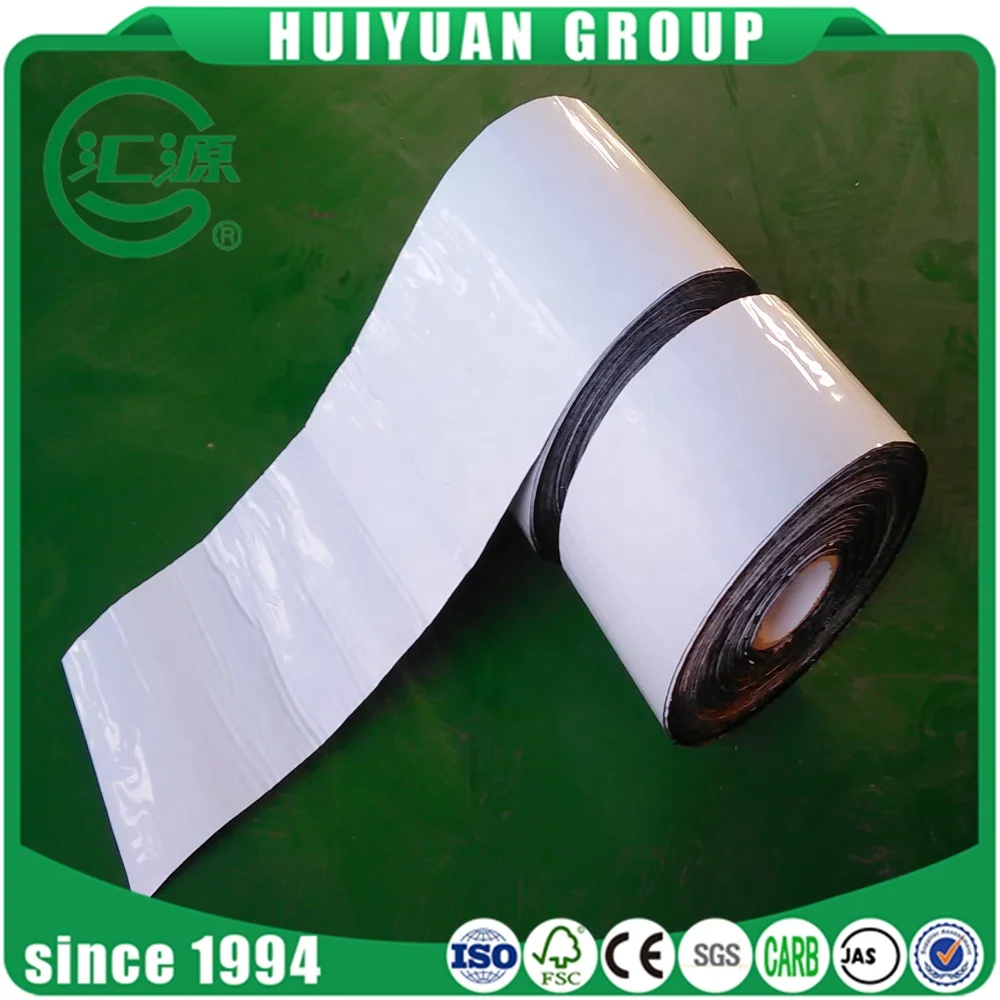 
hot sale self adhesive asphalt/ bitumen waterproofing sealing tape, aluminium flashing roofing, 