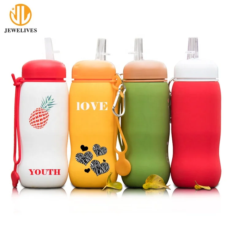 

Silicon Oem 500Ml Bpa Free Sports Fitness Gym Drinking Bottle, Any color is available