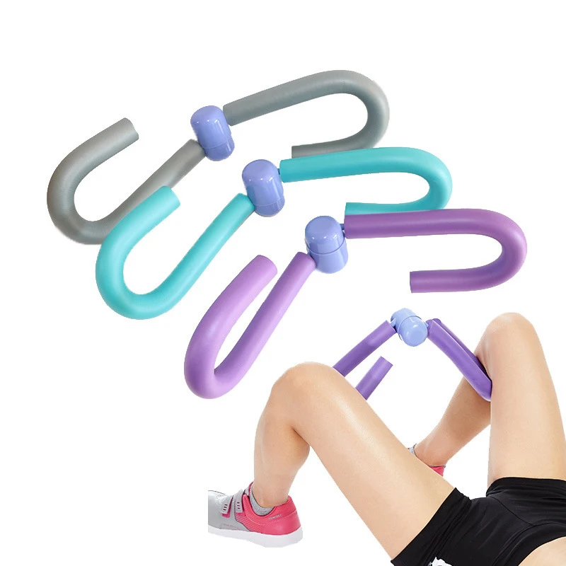

Leg Trainer PVC Thigh Exercises Home Gym Sports Equipment Thigh Muscle Arm Chest Waist Exerciser Workout Machine Fitness, Pink, purple, grey, green