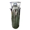 Customized double jacketed solvent tank with Condenser Coil,dip tube for BHO closed loop extractor