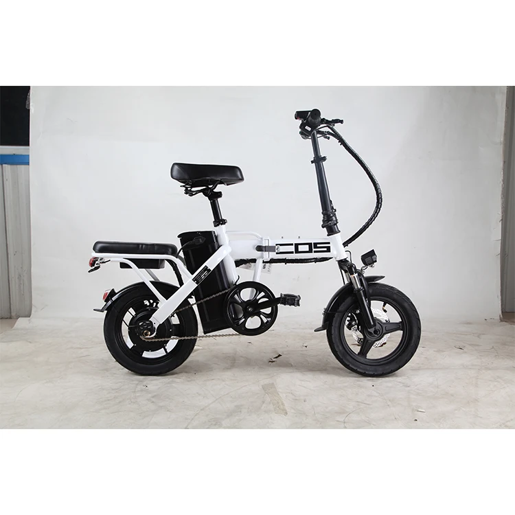 

2021 New product 14" electric bycycle 48v 6ah 350W motor bicicleta plegable Folding Electric Bikes bicycle