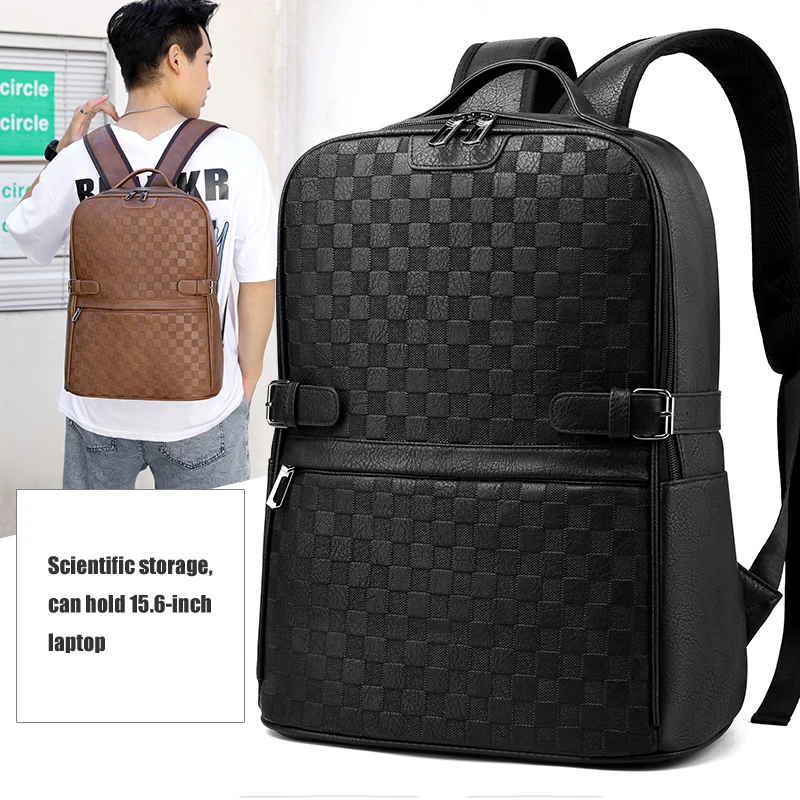 

Business Backpack 15.6 Inch Laptop Water-Resistant Travel Backpack Anti-Glare Functional Rucksack Light-Weight Backpack for Men