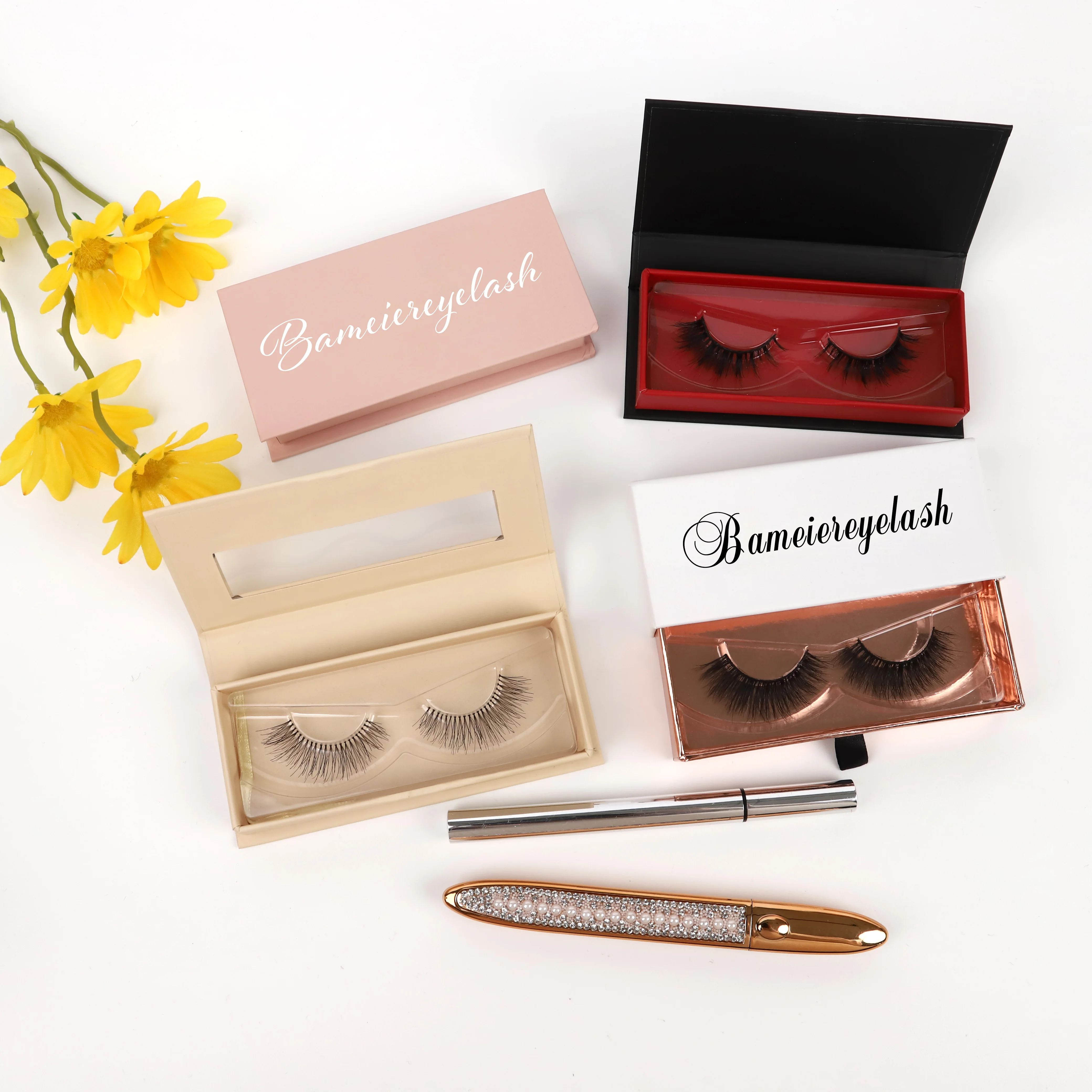 

eyelash packaging 3d mink eyelashes mink lashes3d wholesale vendor