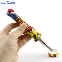 

Tobacco Silicone Dabs Rig Weed accessories Nectar Smoking Pipe Collector
