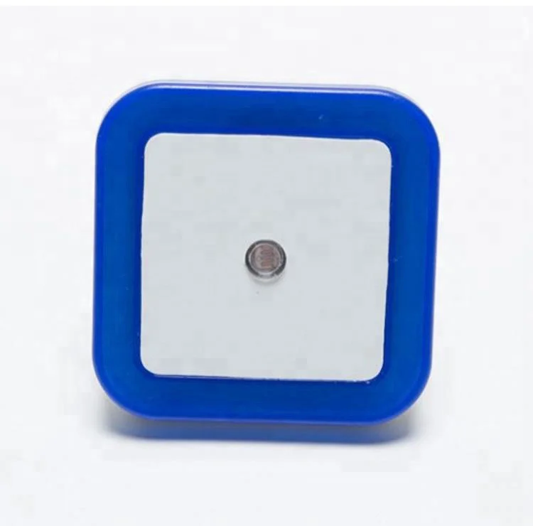 Christmas Gift Square Custom Logo Bedroom Plug In Smart Sensor Mini Led Small Night Light with EU/US Plug