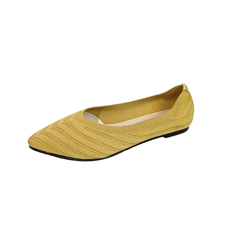 

Pointed Toe Low Heel Zapatos Mujer Candy Color flat shoes for women new styles, Picture