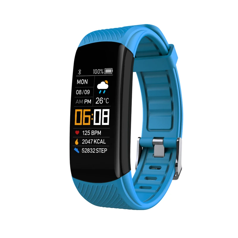 

Colorful unisex Heart rate Smart Bracelet Digital Watches Men Online Smart Watch