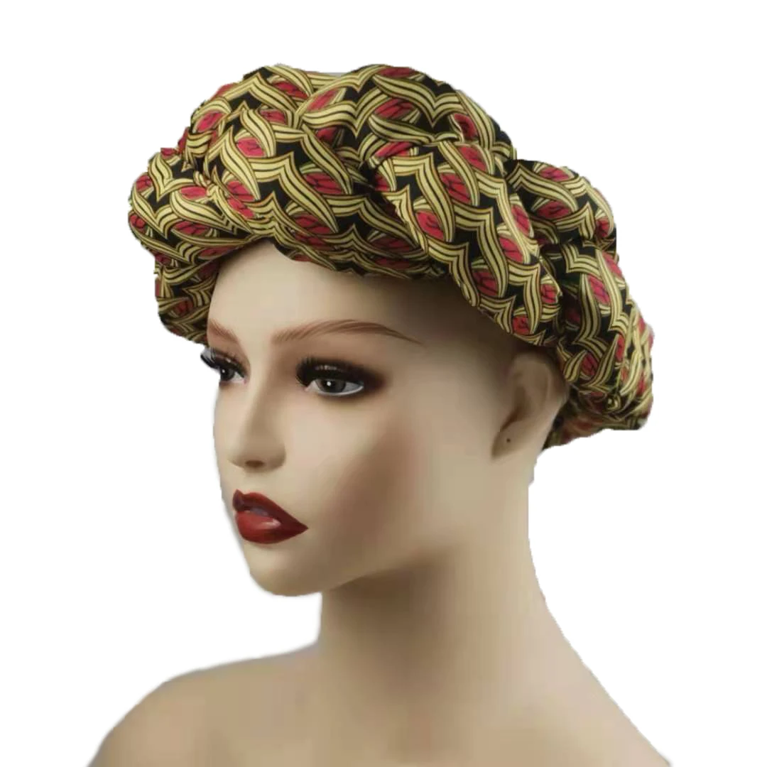 

Top Fashion New Arrival Summer Women African Head Wraps, Black