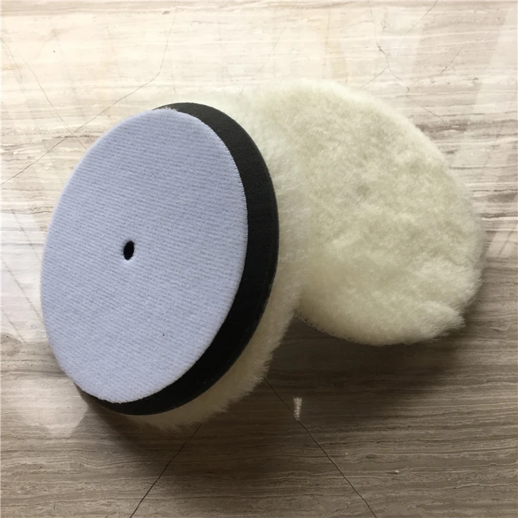 

Vehicle Car Wool Buffing wool pad 4 5 inch, White, beige, yellow or black