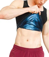 

Sweat Flex body Shaper Men Workout vest Tank Top Slimming Weight Loss Sauna Vest