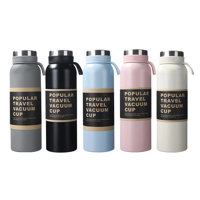 

Portable custom travel outdoor double wall insulated flask stainless steel vacuum bottles BPA Free