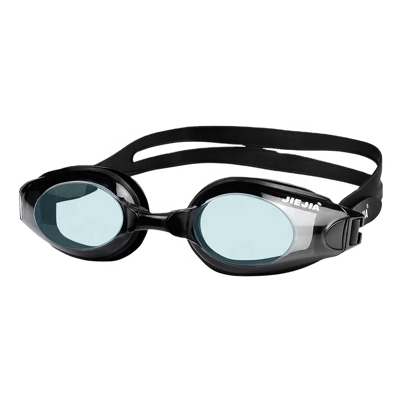 

Jiejia swimming glasses waterproof and anti-fog swimming goggles H100-AH104, Black