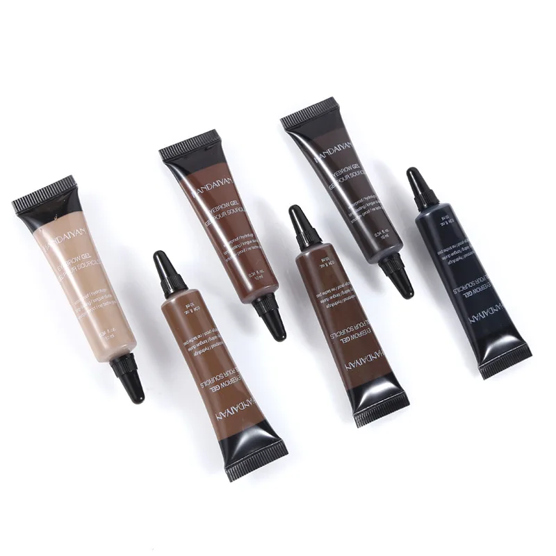 

Natural Liquid Dyeing Eyebrow Cream Set Waterproof Durable Brown Tint Eyebrow Henna Mascara Eyebrows Paint Makeup