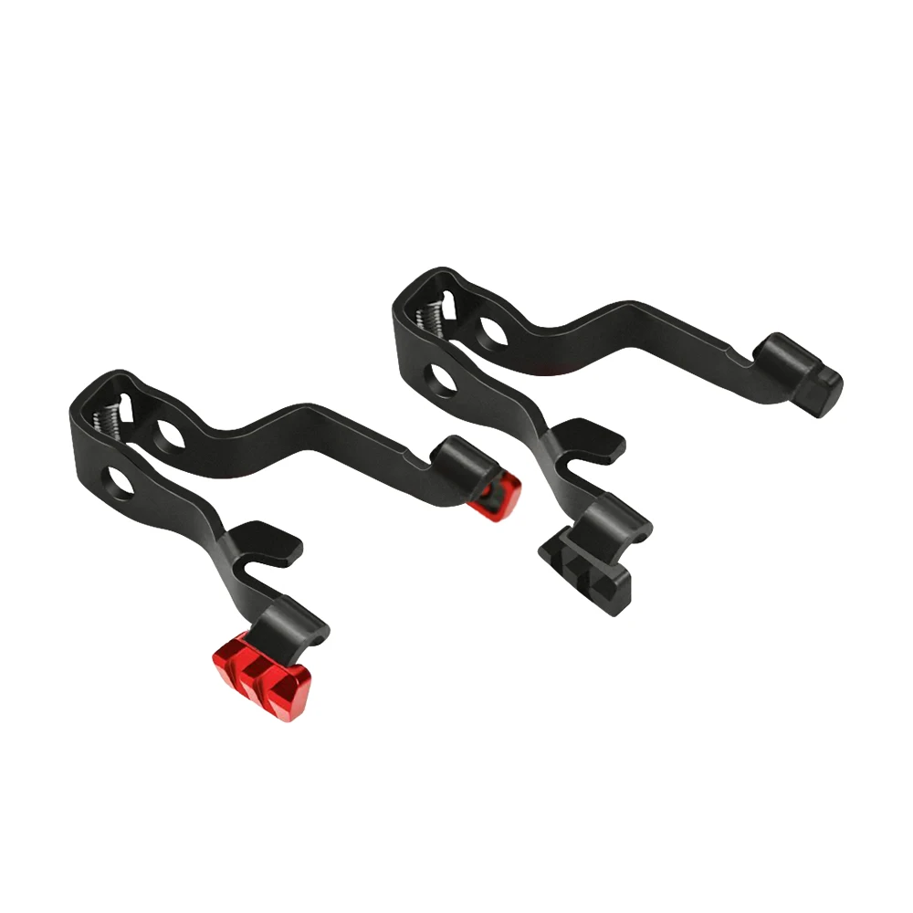 

MAGORUI Slide Release Extended Gen 5 - For Glock 17 19 19X 26 34 45, Black/red