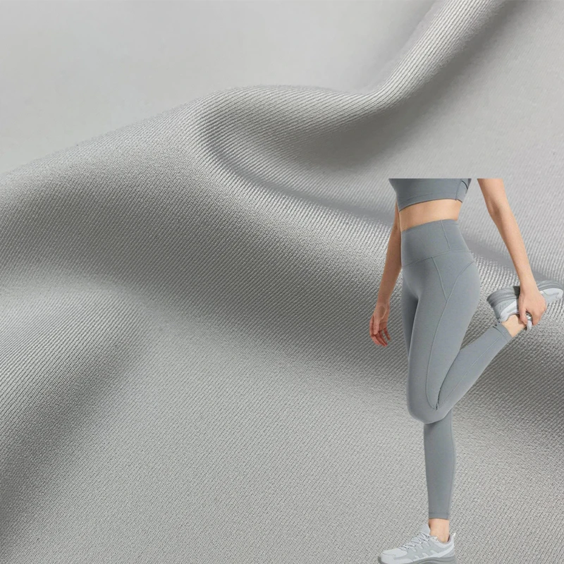 Skin Frienedly Seamless Sogft Touch Breathable High Elastic Nylon Spandex Fabric for Yoga Leggings