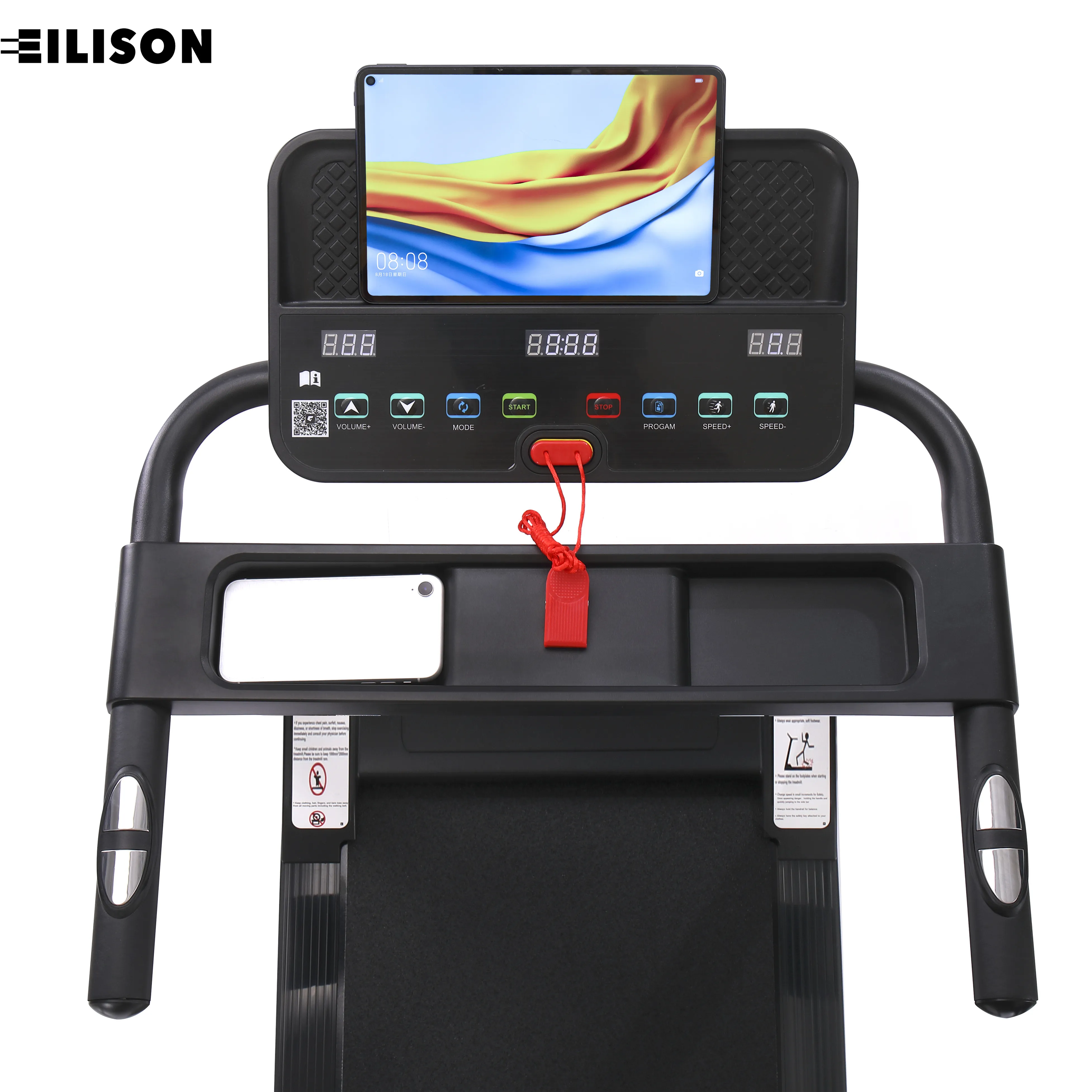 Eilison Nonmotorized Unpowered Treadmill With Fast Speed Treadmill