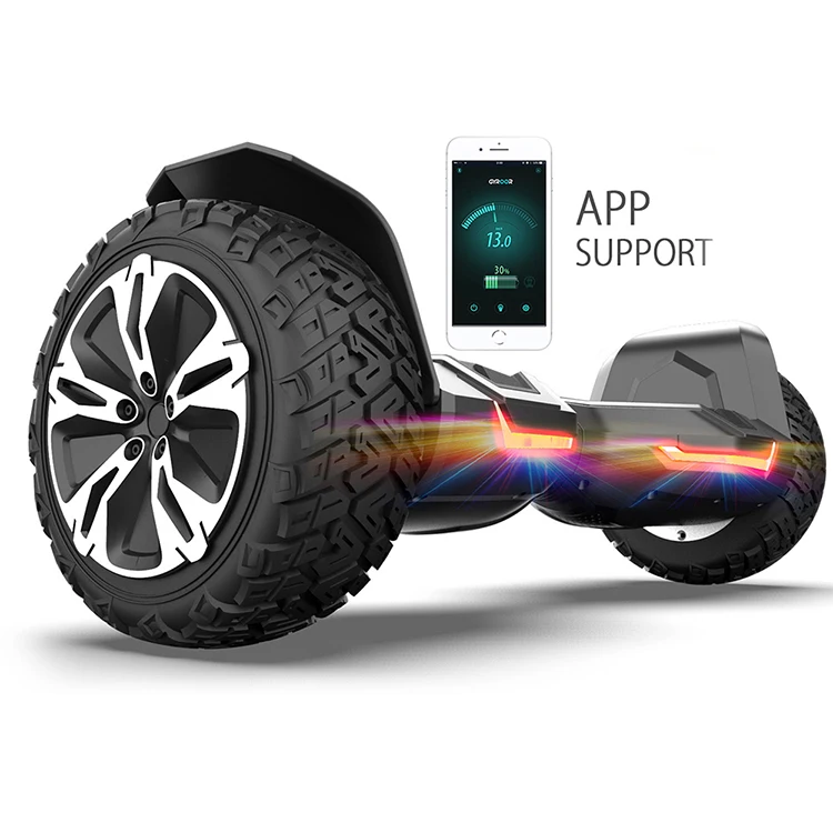 

Fast Dispatch 8.5''Big Wheels Off Load Europe Warehouse Adults Black Hoverboard, Black/red/white/blue