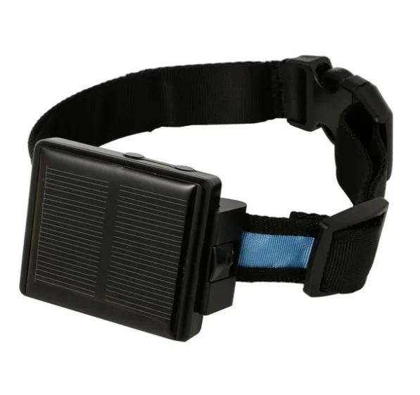 

Waterproof IP67 pet animal solar powered cow gps solar tracker, Black and white