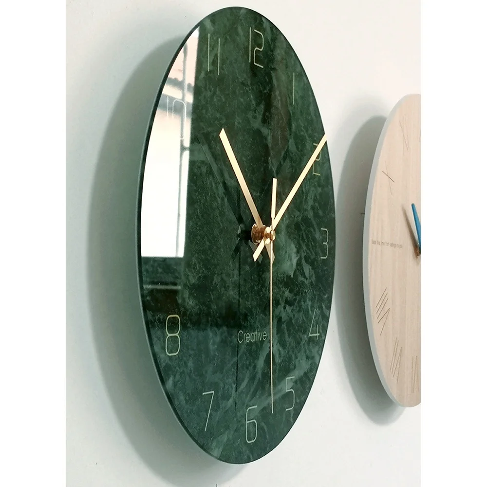 

Digital Coloured Handmade Glass Clocks for Living Room