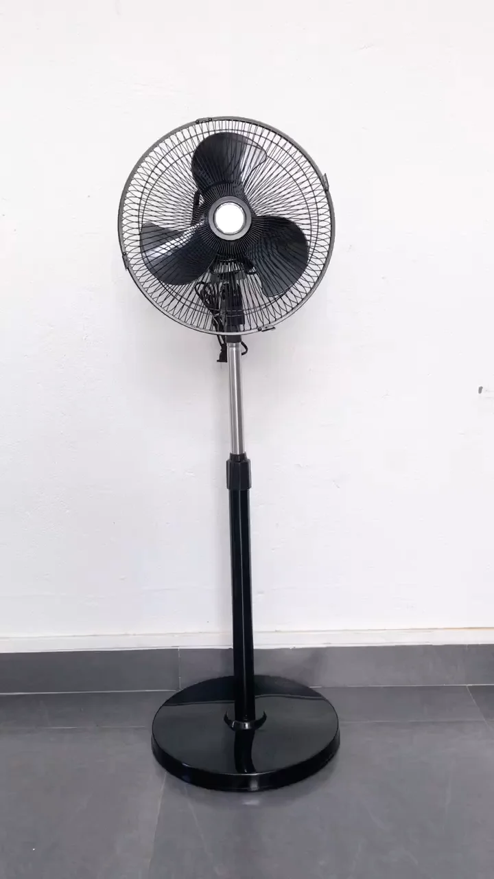 2020 high speed 12 inch pedestal fan plastic grill industrial